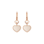 Chopard Happy Hearts Collection Drop Earrings – Rose Gold, Swiss Luxury Jewelry
