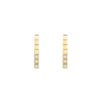 Chopard Ice Cube Collection Drop Earrings – Yellow Gold, Swiss Luxury Jewelry