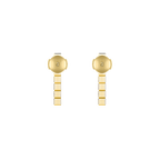 Chopard Ice Cube Collection Drop Earrings – Yellow Gold, Swiss Luxury Jewelry