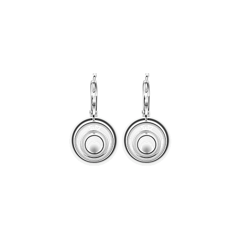 Chopard Happy Spirit Collection Earrings — White Gold, Swiss Luxury Jewelry