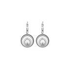 Chopard Happy Spirit Collection Earrings — White Gold, Swiss Luxury Jewelry