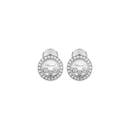 Chopard Happy Diamonds Icons earrings – white gold, Swiss luxury jewelry