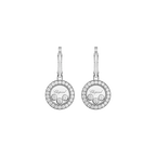 Chopard Happy Diamonds Icons Earrings — White Gold (Swiss Luxury Jewelry)