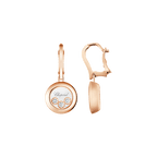 Chopard Happy Diamonds Icons collection drop earrings – rose gold, Swiss luxury jewelry