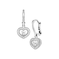 Chopard Happy Hearts Collection Drop Earrings – White Gold, Swiss Luxury Jewelry
