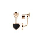 Chopard Happy Hearts Long Earrings – Rose Gold, Swiss Luxury Jewelry