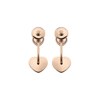Chopard Happy Hearts Long Earrings – Rose Gold, Swiss Luxury Jewelry
