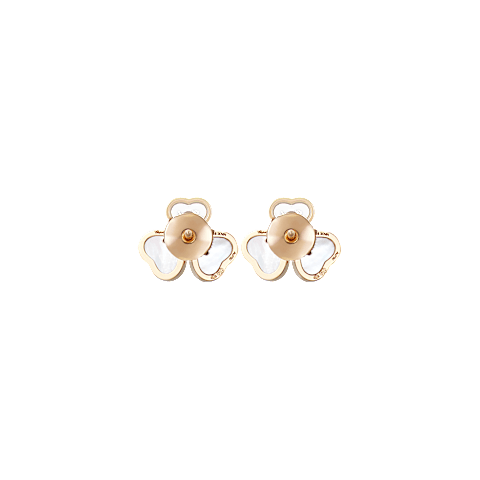 Chopard Happy Hearts Wings Stud Earrings – Rose Gold (Swiss Luxury Jewelry)