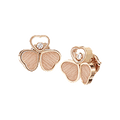 Chopard Happy Hearts Wings Stud Earrings – Rose Gold (Swiss Luxury Jewelry)