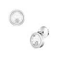 Chopard Happy Diamonds Diamond Stud Earrings – Swiss Luxury White Gold Jewelry