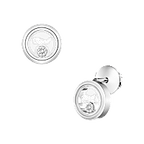 Chopard Happy Diamonds Diamond Stud Earrings – Swiss Luxury White Gold Jewelry