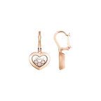 Chopard Happy Hearts Collection Drop Earrings – White Gold, Swiss Luxury Jewelry