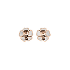 Chopard Happy Hearts Flowers Stud Earrings – Rose Gold (Swiss Luxury Jewelry)