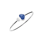 Chopard Happy Hearts Bracelet — White Gold, Blue Mother-of-Pearl, and Diamonds