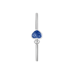 Chopard Happy Hearts Bracelet — White Gold, Blue Mother-of-Pearl, and Diamonds