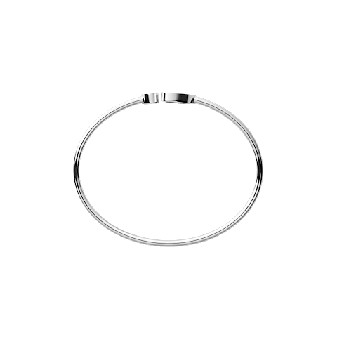 Chopard Happy Hearts Bracelet — White Gold, Blue Mother-of-Pearl, and Diamonds