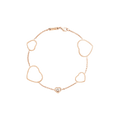 Chopard Happy Hearts bracelet—iconic heart-shaped jewelry in rose gold.