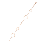 Chopard Happy Hearts bracelet—iconic heart-shaped jewelry in rose gold.