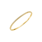 Chopard Ice Cube Full-Set Diamond Bangle Bracelet in Yellow Gold