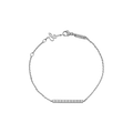 Chopard Ice Cube bracelet—crafted in white gold, embodying modern elegance.
