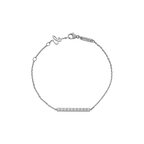 Chopard Ice Cube bracelet—crafted in white gold, embodying modern elegance.
