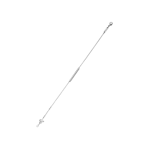 Chopard Ice Cube bracelet—crafted in white gold, embodying modern elegance.