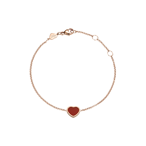 Chopard My Happy Hearts Bracelet – Elegant  Rose Gold Heart Jewelry