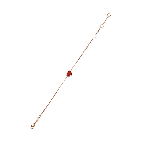 Chopard My Happy Hearts Bracelet – Elegant  Rose Gold Heart Jewelry