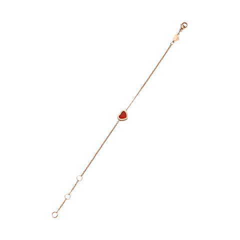 Chopard My Happy Hearts Bracelet – Elegant  Rose Gold Heart Jewelry