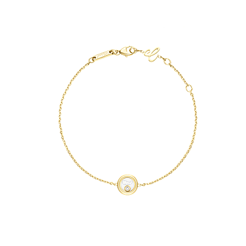 Chopard Happy Diamonds Icons Bracelet — Luxury High-Jewelry Bracelet for Women featuring a Yellow Gold and Diamond Pendant