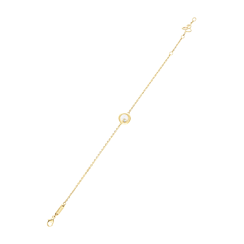 Chopard Happy Diamonds Icons Bracelet — Luxury High-Jewelry Bracelet for Women featuring a Yellow Gold and Diamond Pendant