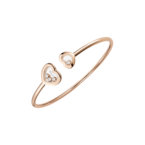 Chopard Happy Diamonds Icons Bangle — Rose Gold High Jewellery