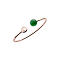 Chopard Happy Diamonds Planet Bracelet – Rose Gold, Green Agate, and Diamonds