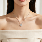 Chopard Happy Hearts Collection White Gold Heart Pendant Necklace