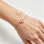 Chopard Happy Hearts Wings Bracelet — Rose Gold and Moving Diamonds