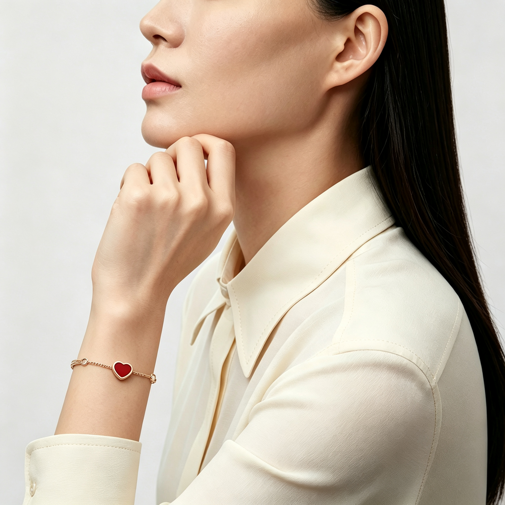 Chopard My Happy Hearts Bracelet – Elegant  Rose Gold Heart Jewelry