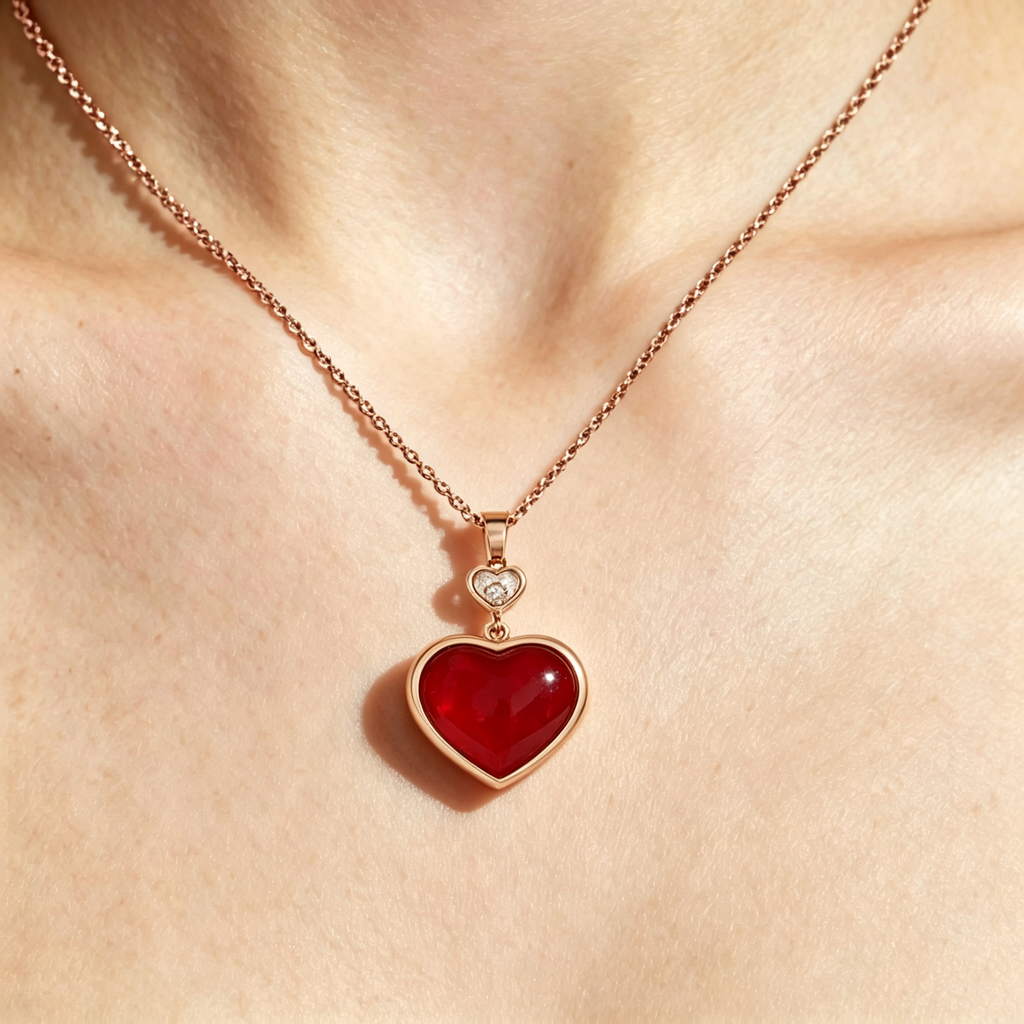 Chopard Happy Hearts Necklace – Rose Gold