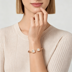 Chopard Happy Diamonds Icons Bangle — Rose Gold High Jewellery