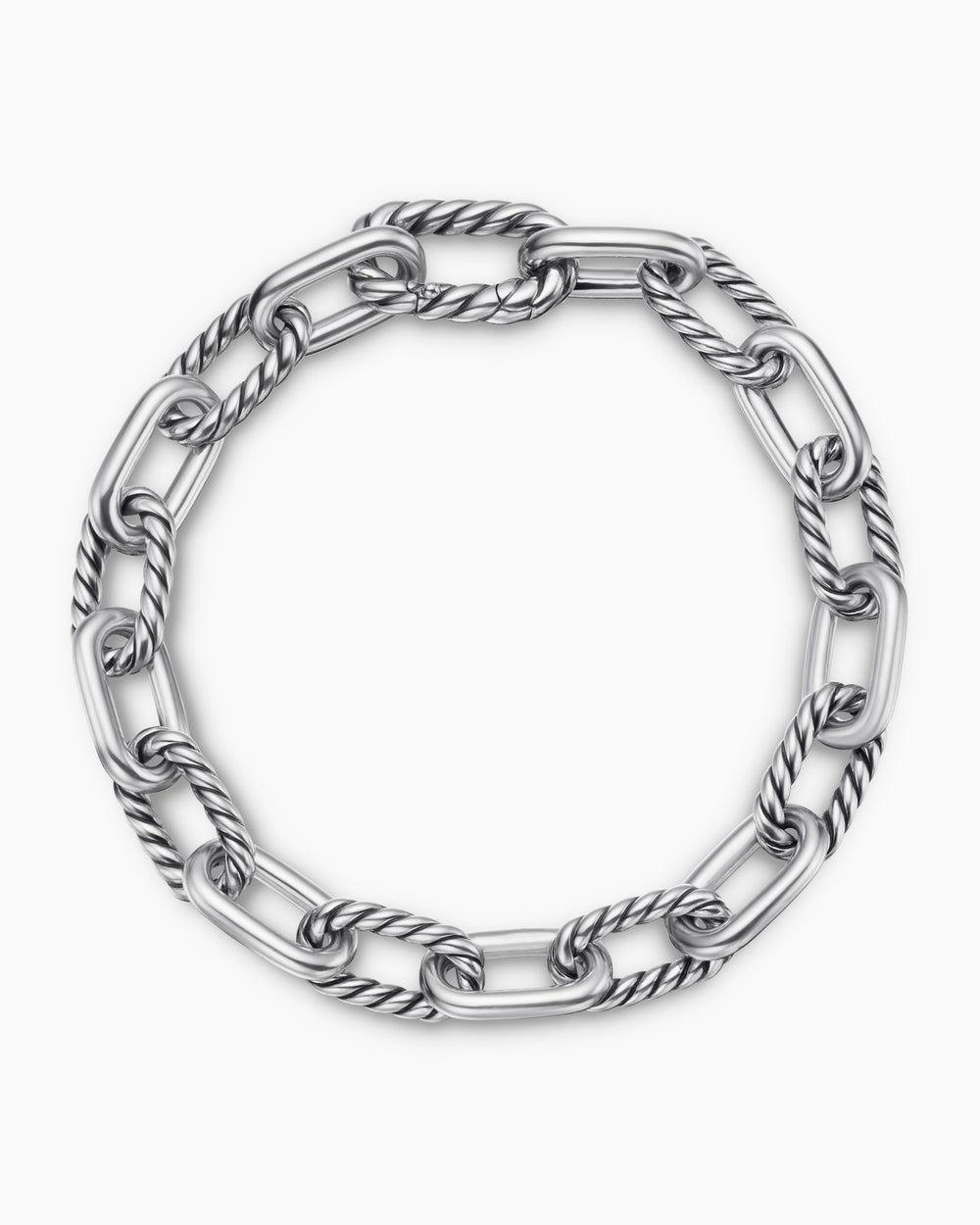 David Yurman DY Madison Collection Silver Chain Bracelet