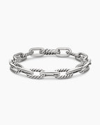 David Yurman DY Madison Collection Silver Chain Bracelet