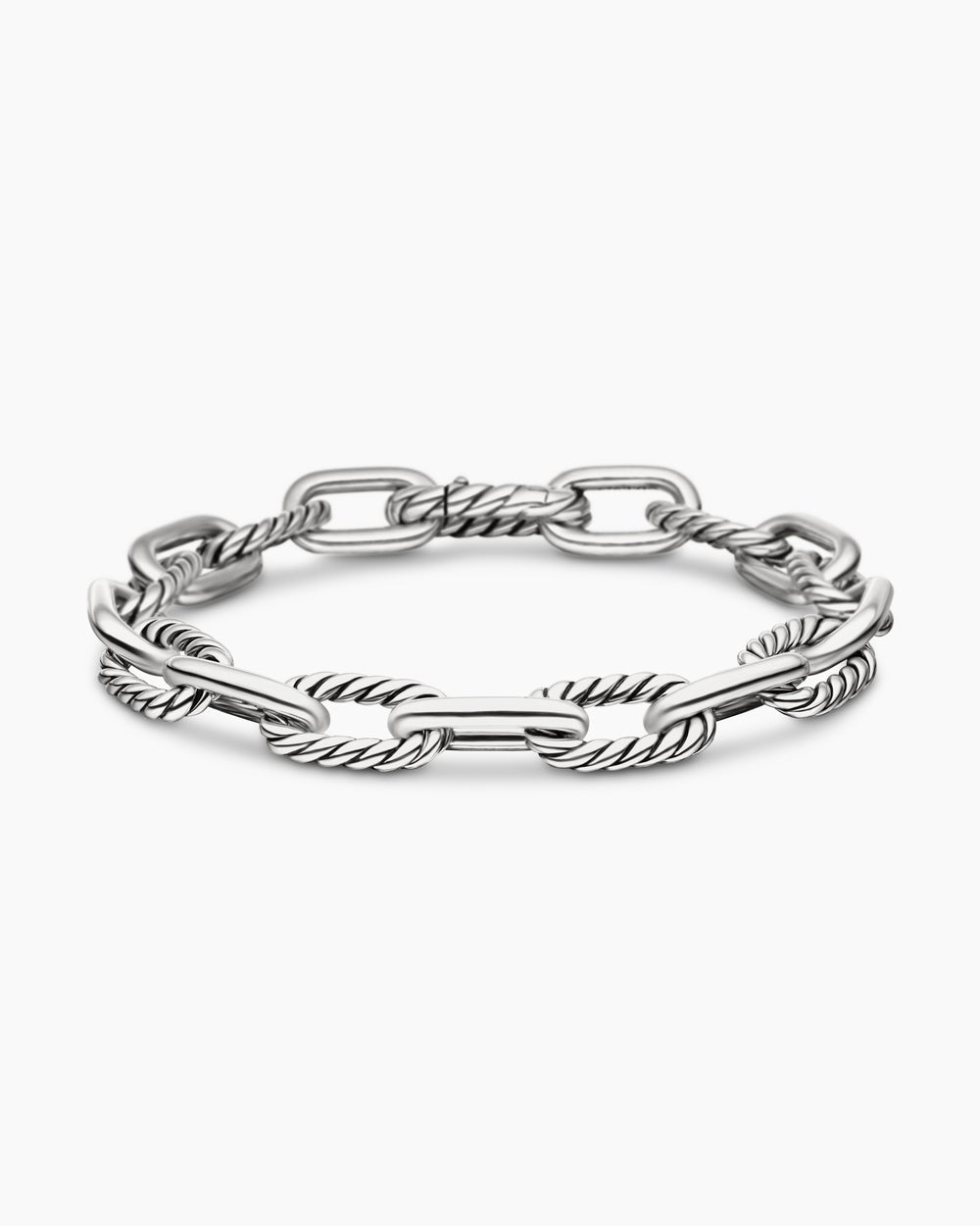 David Yurman DY Madison Collection Silver Chain Bracelet