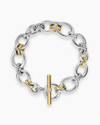 David Yurman DY Crossover Chain Bracelet – Gold with Diamonds