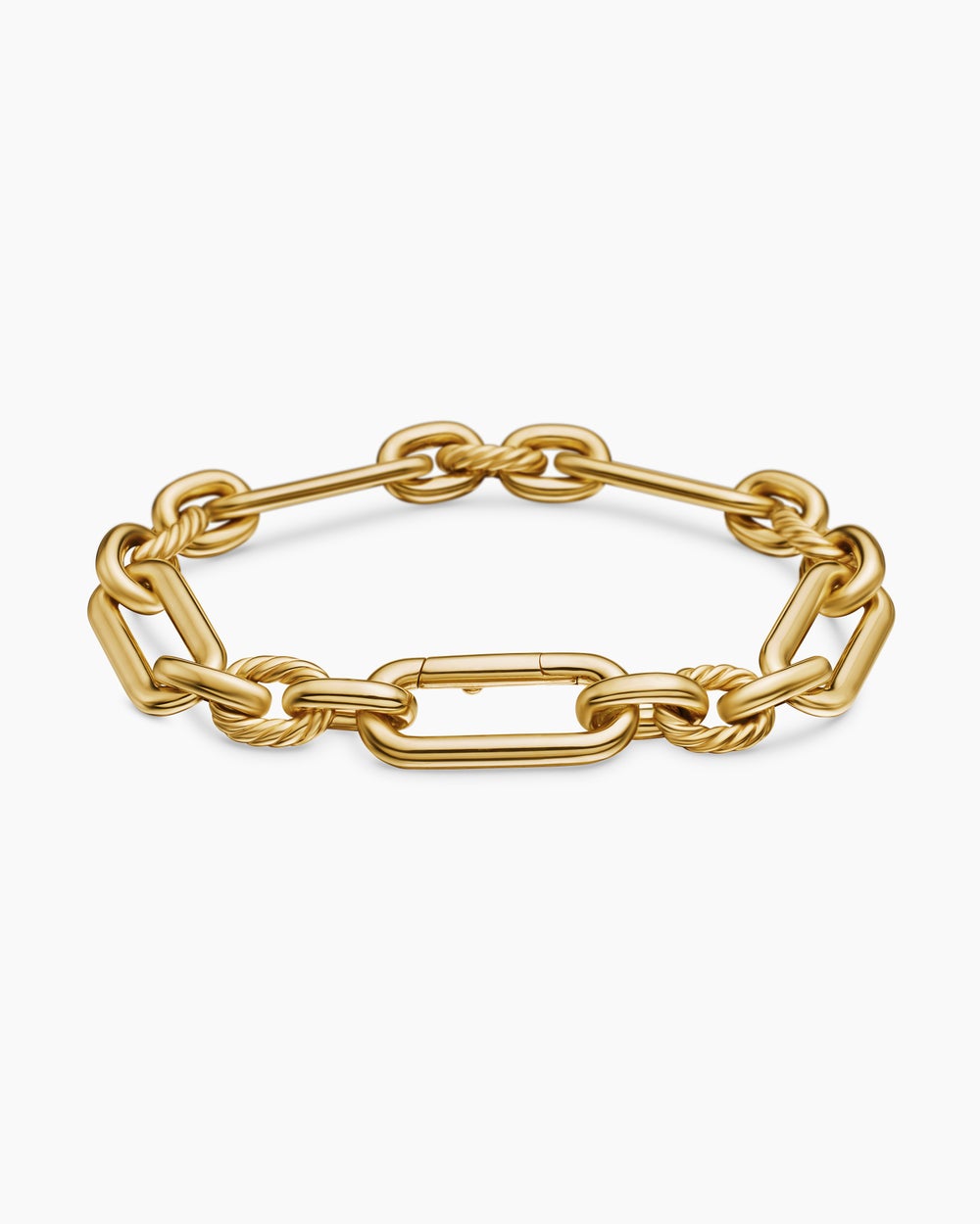 David Yurman DY Madison Collection Gold Chain Bracelet